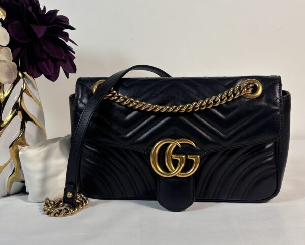 Gucci Flap Marmont Black