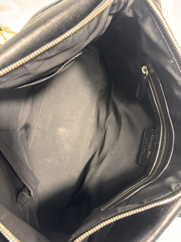 Christian Dior Vintage Granville Cannage Black - Image 14
