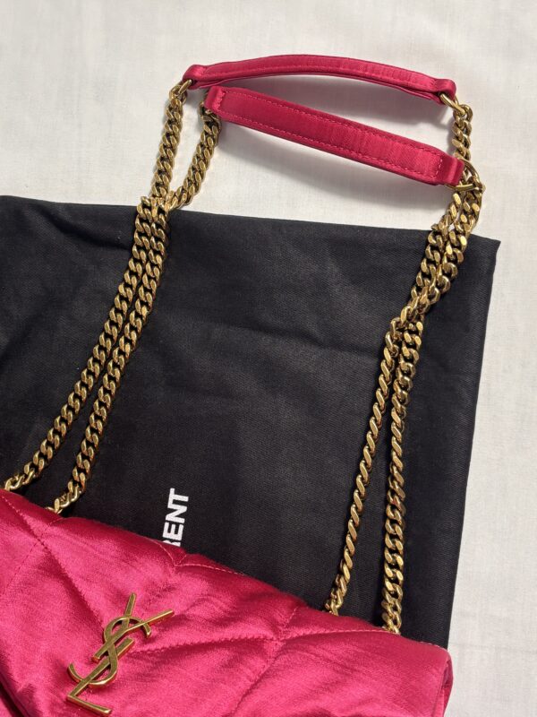 YSL Toy Puffer Guava Pink - Image 10