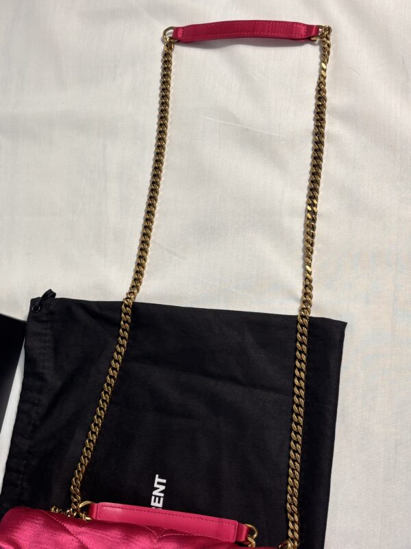 YSL Toy Puffer Guava Pink - Image 11