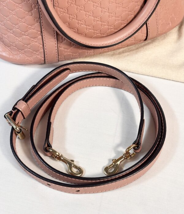 Gucci Guccissima Pink Dome Crossbody - Image 12