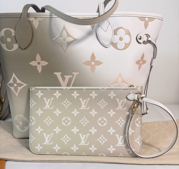 New Louis Vuitton Neverfull Mm Sunset - Image 8