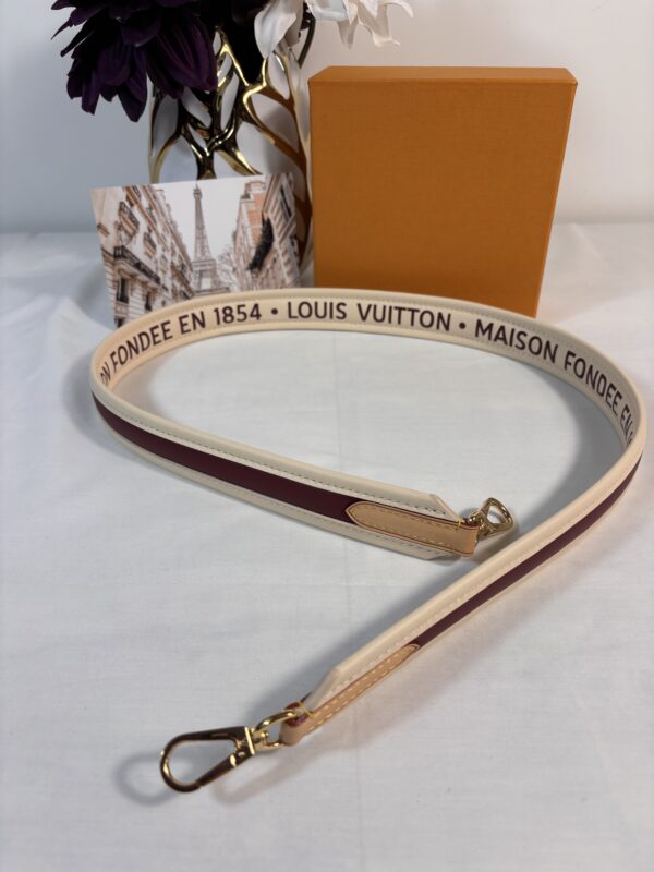 Louis Vuitton Cluny Strap Maroon