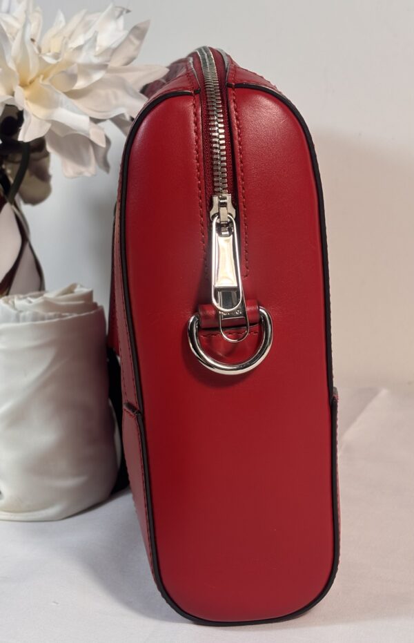 Gucci Guccissima Red Briefcase - Image 4