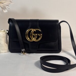 Gucci Black Arli Flap Crossbody
