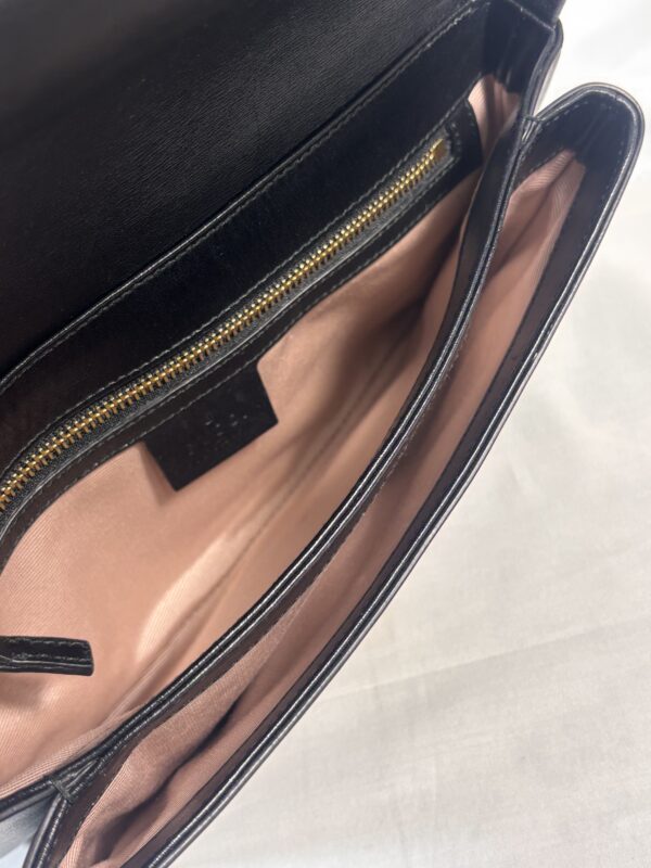 Gucci Black Arli Flap Crossbody - Image 9