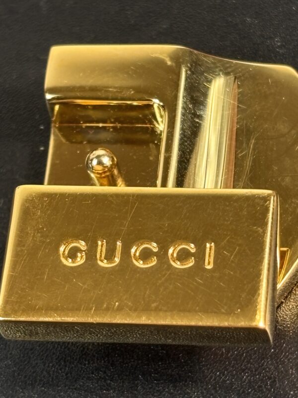 Gucci Mini Sylvie Black Leather - Image 13