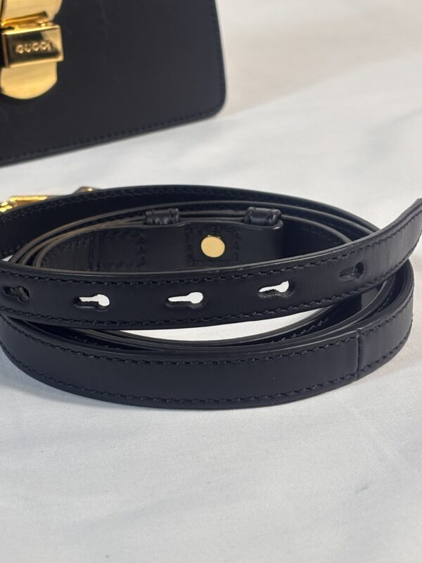 Gucci Mini Sylvie Black Leather - Image 15