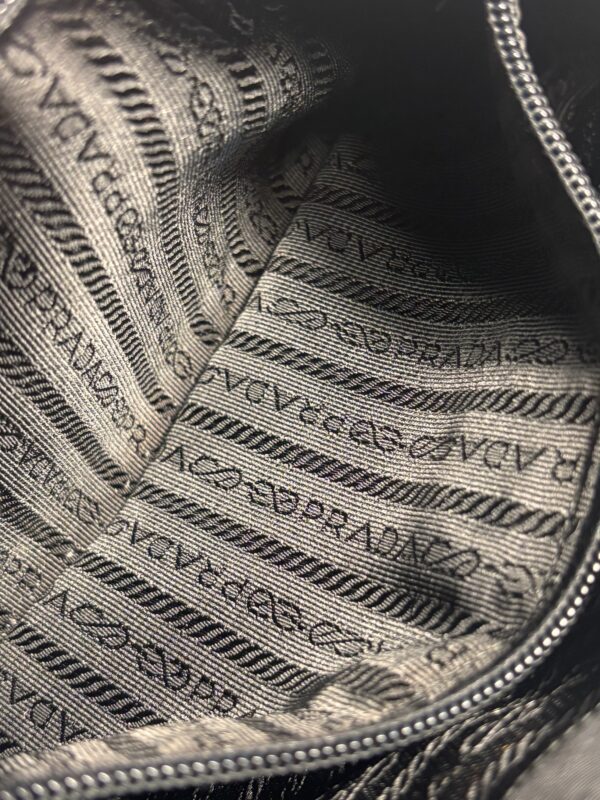 Prada Nylon Shoulder Bag Black - Image 11
