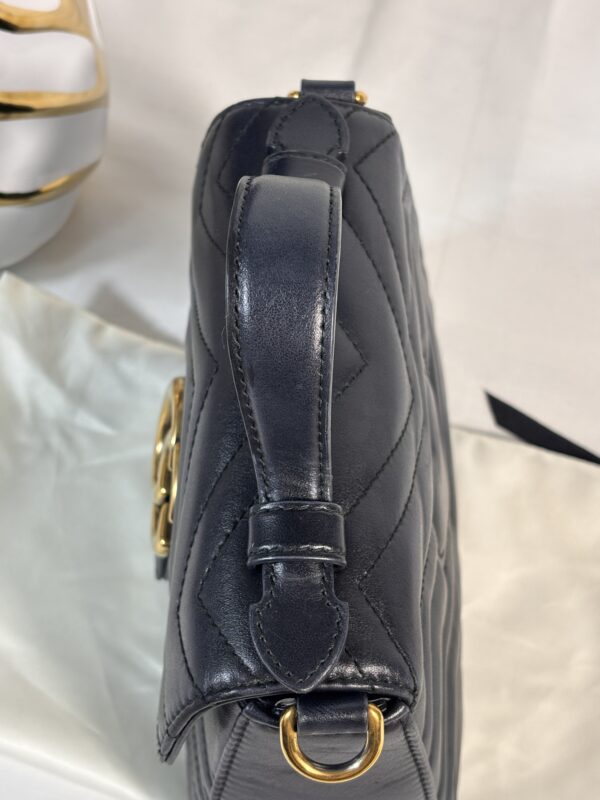 Gucci Mini Marmont Top Handle Black - Image 5