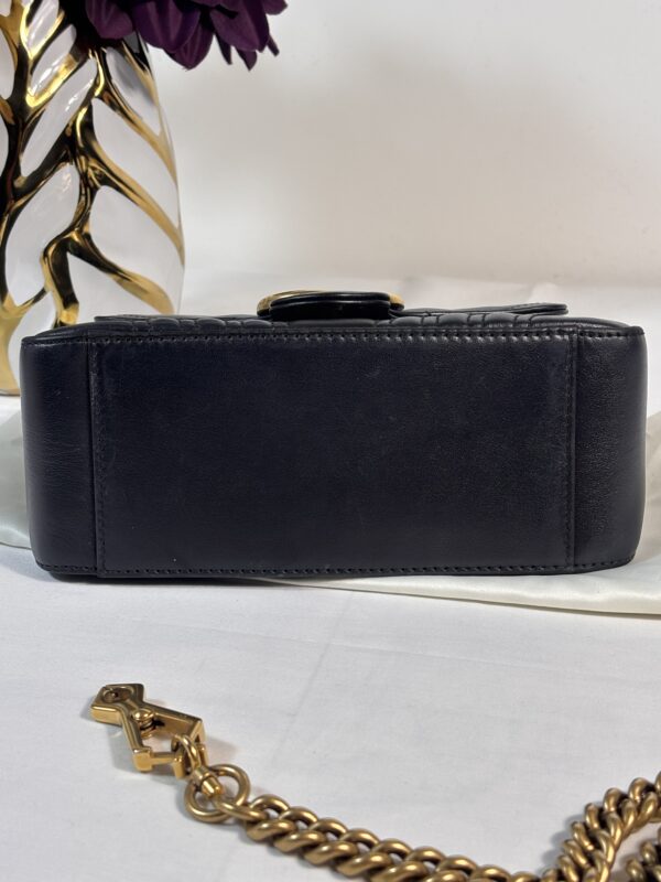 Gucci Mini Marmont Top Handle Black - Image 7