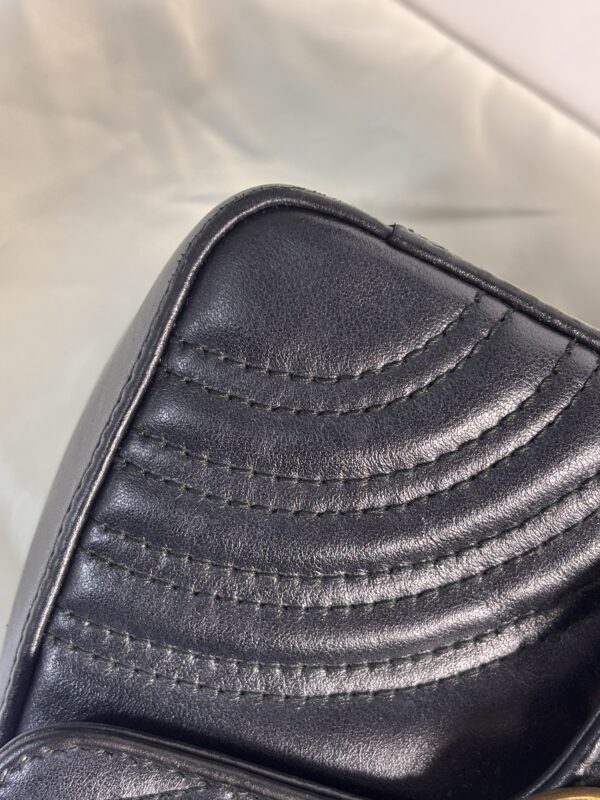 Gucci Mini Marmont Top Handle Black - Image 8