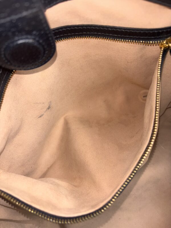 Gucci Web Black Leather Tote - Image 10