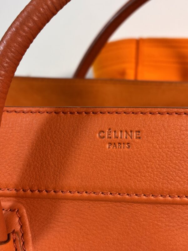 Celine Medium Phantom Luggage Burnt Orange - Image 3