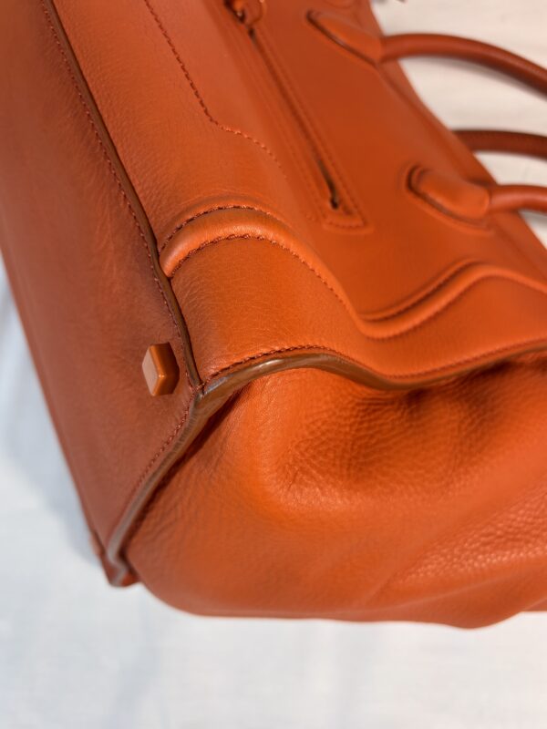 Celine Medium Phantom Luggage Burnt Orange - Image 7