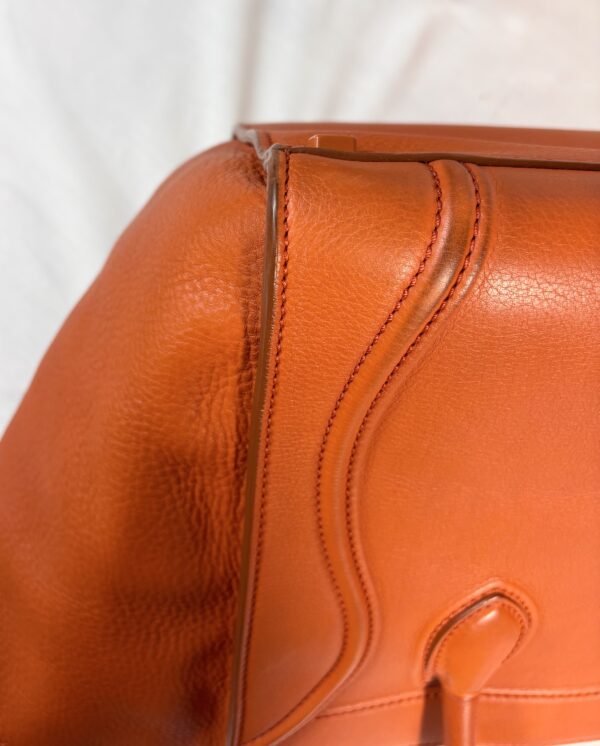 Celine Medium Phantom Luggage Burnt Orange - Image 8
