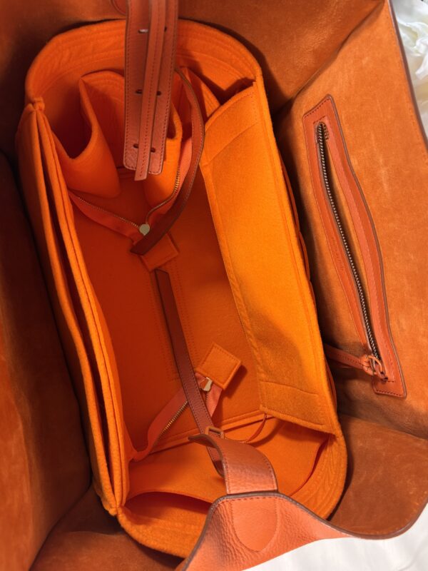 Celine Medium Phantom Luggage Burnt Orange - Image 14