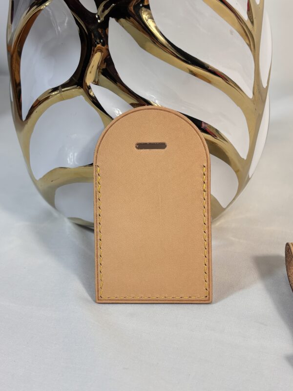 Louis Vuitton Vachetta Luggage tag with Heart - Image 3