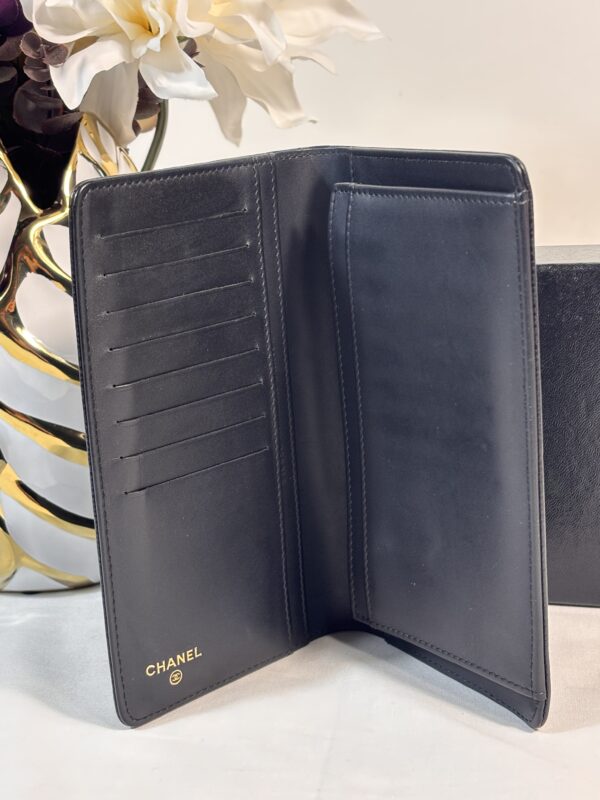 Chanel Timeless Yen Black Wallet - Image 3