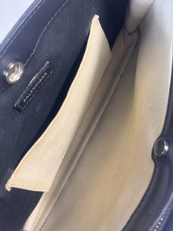 Balenciaga Canvas Pochette Beige Crossbody - Image 9