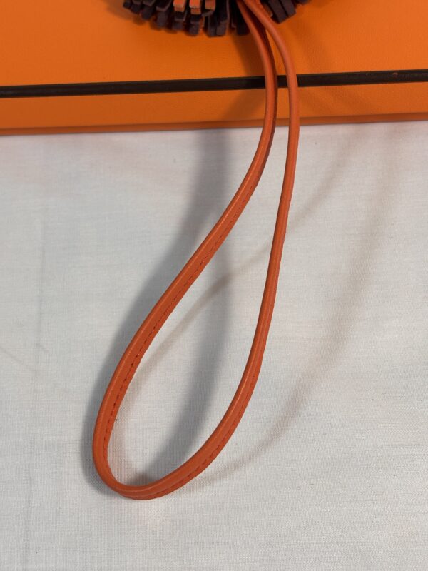 Hermes Zebra GeeGee Savannah Leather Bag Charm - Image 6