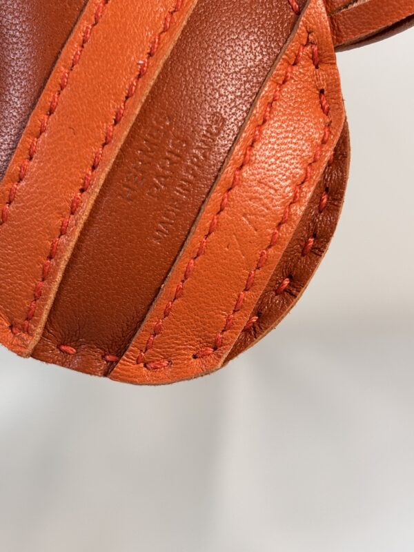 Hermes Zebra GeeGee Savannah Leather Bag Charm - Image 7