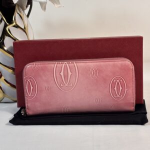 Cartier Happy Birthday Zip Wallet