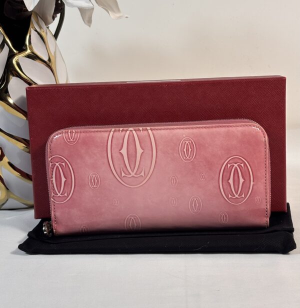 Cartier Happy Birthday Zip Wallet