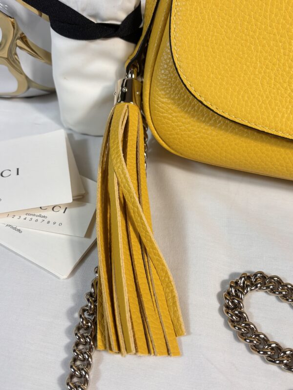 Gucci Soho Chain Flap Yellow - Image 3