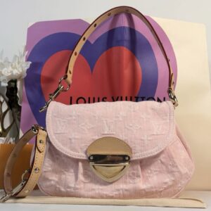 New Louis Vuitton Sunset Denim Pink