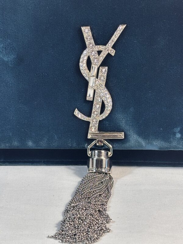 YSL Small Velvet Kate Blue - Image 3