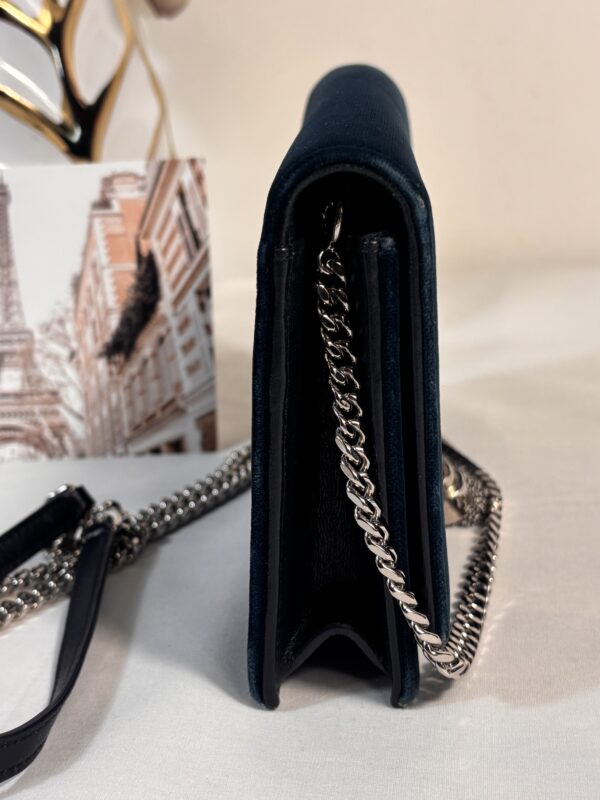 YSL Small Velvet Kate Blue - Image 6