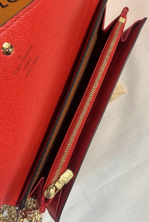 Louis Vuitton Sarah Wallet With Crossbody Conversion - Image 10