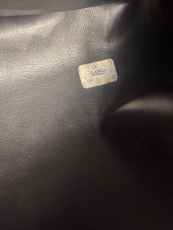 Vintage Chanel Timeless Tote Black - Image 10