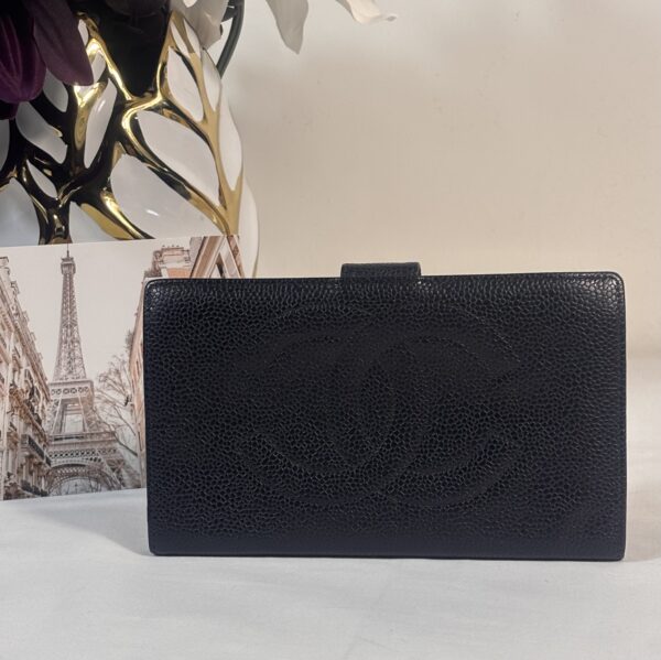 Chanel Timeless French Wallet Black