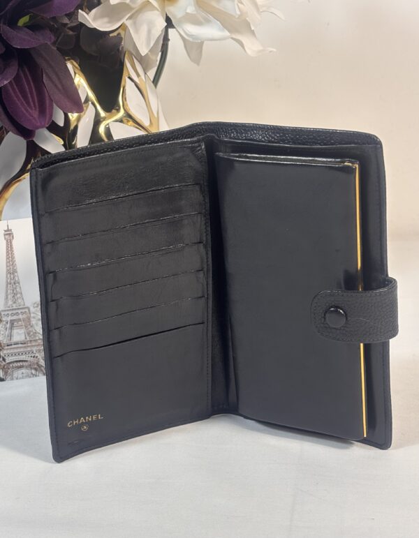 Chanel Timeless French Wallet Black - Image 7