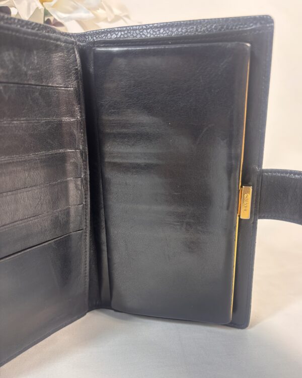 Chanel Timeless French Wallet Black - Image 9