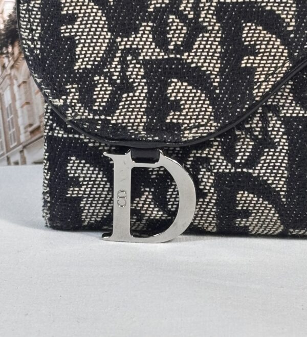 Dior Oblique Saddle Wallet - Image 3