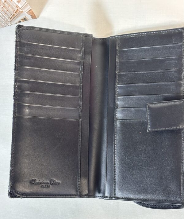 Dior Oblique Saddle Wallet - Image 10