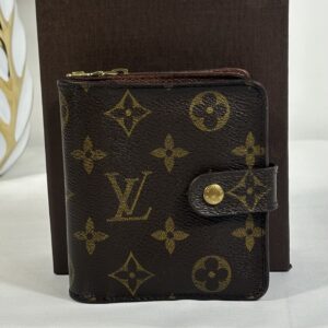Louis Vuitton Monogram Zip Bi-Fold Wallet