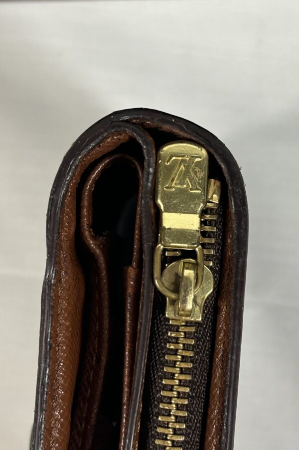 Louis Vuitton Monogram Zip Bi-Fold Wallet - Image 9