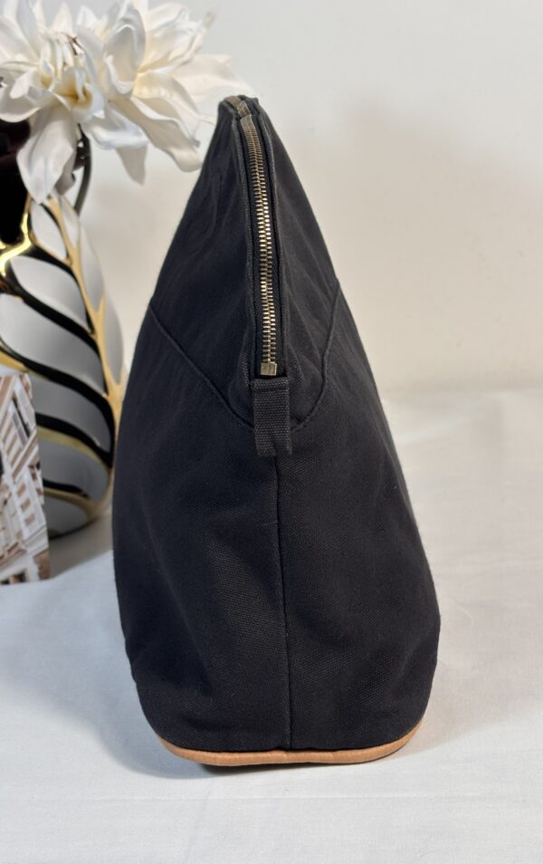 Hermes Canvas Bolide Travel Pouch - Image 4