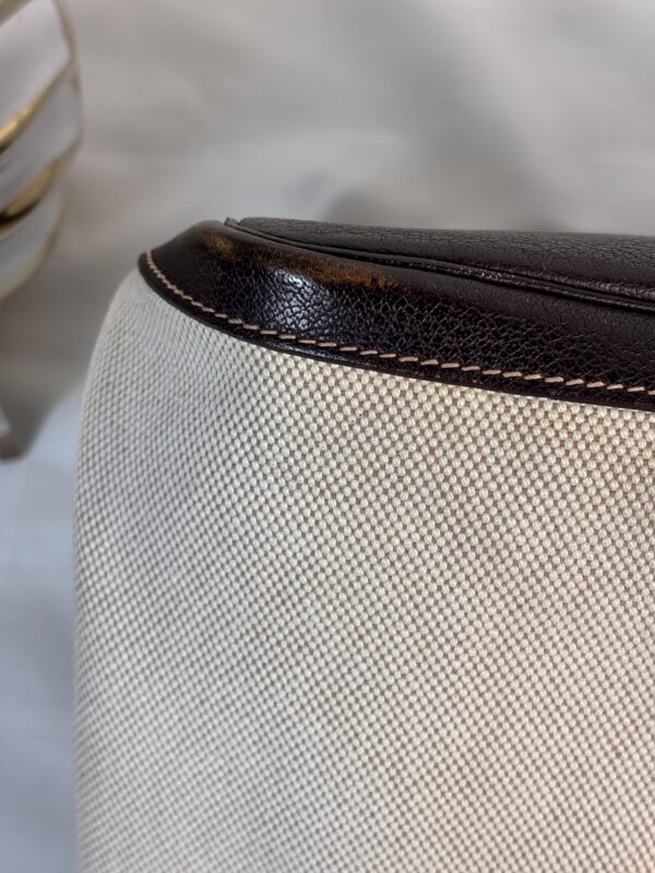 Vintage Hermes Garden Party Tote Beige 36 - Image 5