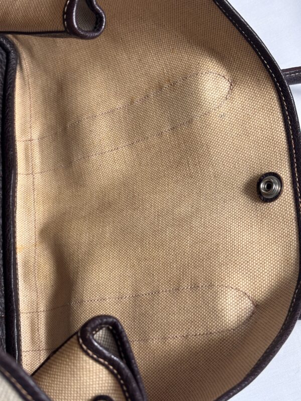 Vintage Hermes Garden Party Tote Beige 36 - Image 9
