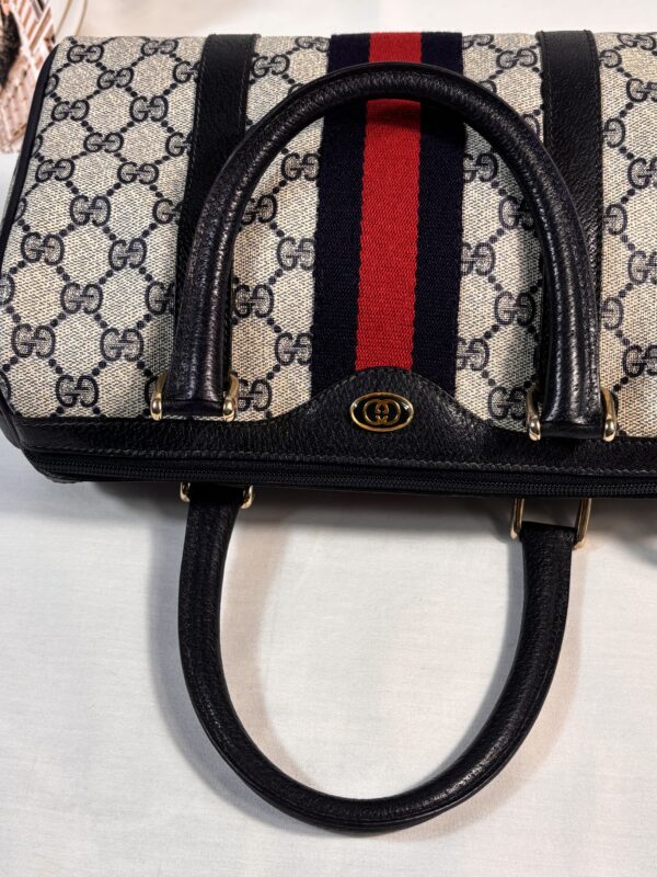 Vintage Gucci Supreme Boston Bag - Image 6