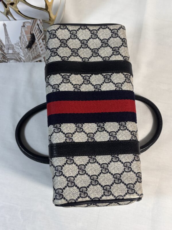 Vintage Gucci Supreme Boston Bag - Image 7