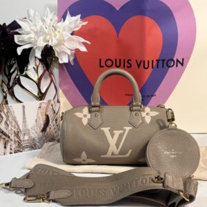 Louis Vuitton Papillon bb Bicolor Tourterelle Cream