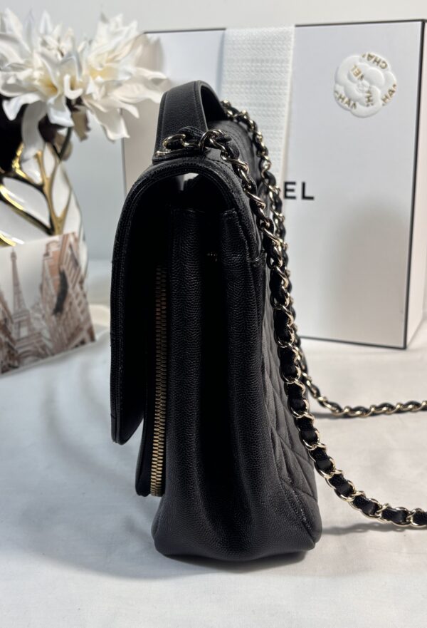 Chanel Business Affinity Black Caviar Gold Hardware - Image 5