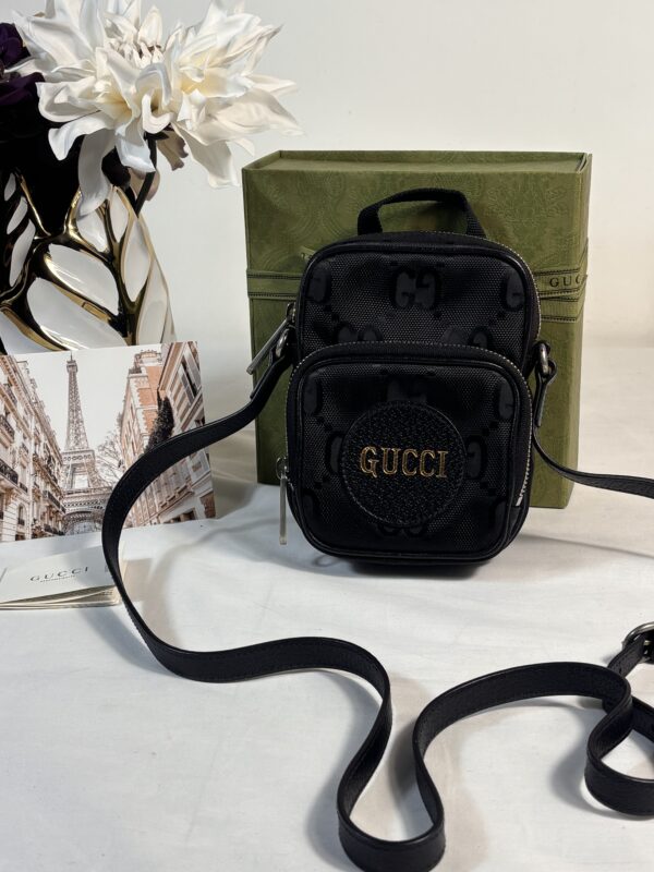 Gucci Monogram Off the Grid Crossbody Black