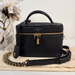 Louis Vuitton Vanity Pm Empreinte Noir